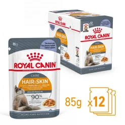 Royal Canin Hair & Skin in Jelly - Kattenvoer