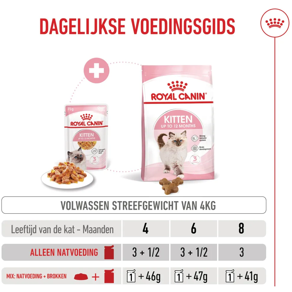 Royal Canin Kitten in Jelly - Kattenvoer
