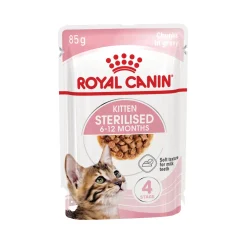 Royal Canin Kitten Sterilised in Gravy - Maaltijdzakje