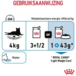 Royal Canin Light Weight Care in Gravy - Kattenvoer
