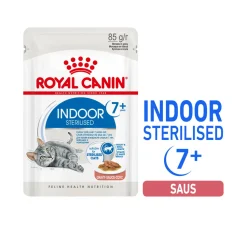 Royal Canin Sterilised Indoor 7+ in Gravy - Kattenvoer