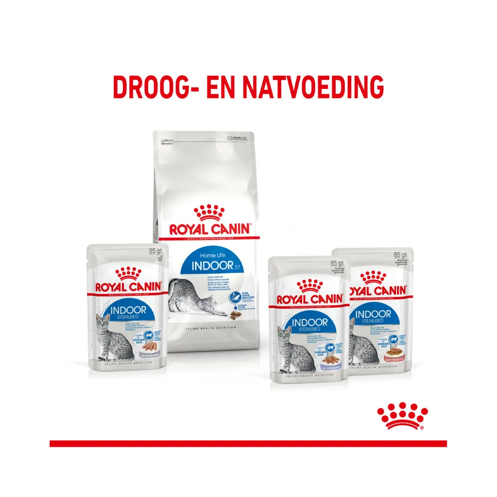 Royal Canin Sterilised Indoor in Gravy - Kattenvoer