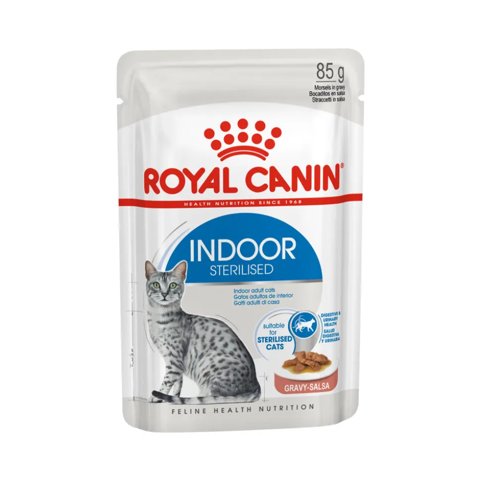 Royal Canin Sterilised Indoor in Gravy - Kattenvoer