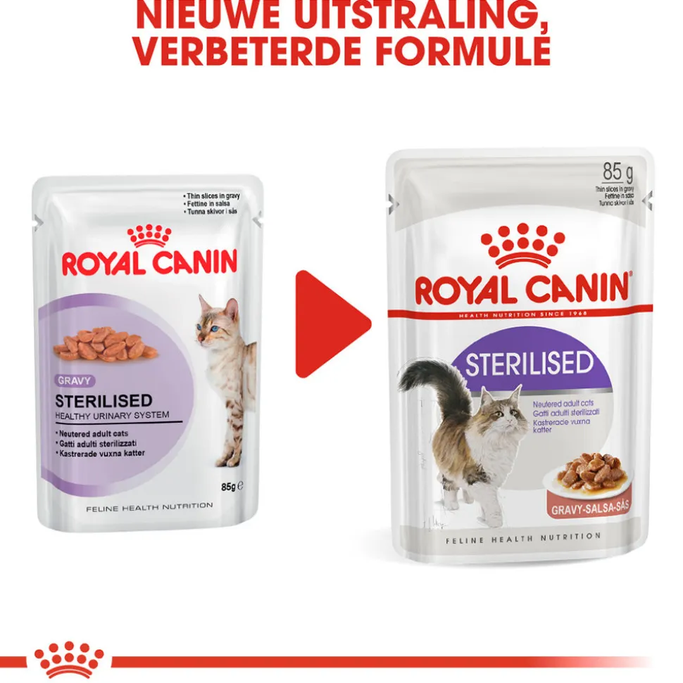 Royal Canin Sterilised in Gravy - Kattenvoer