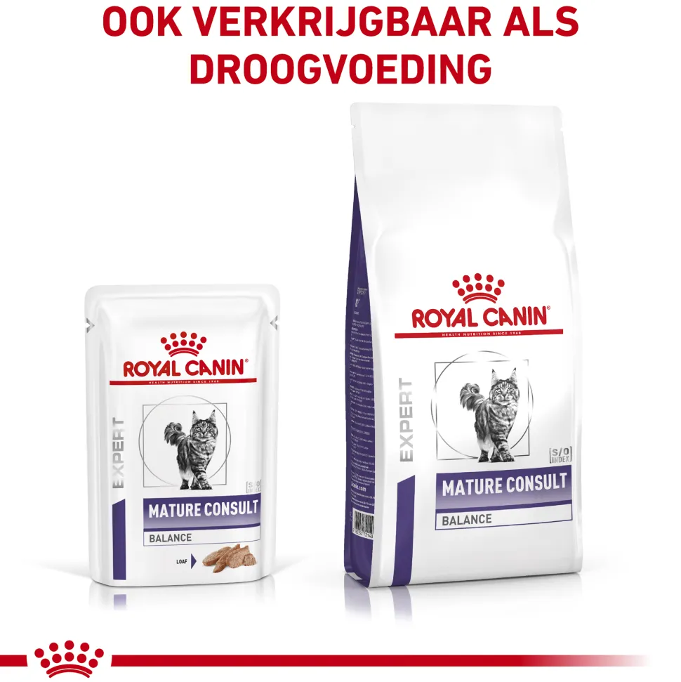 Royal Canin VCN - Mature Consult Balance - Cat - Maaltijdzakje
