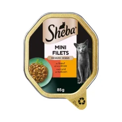 Sheba Mini Filets in saus - Rund & kalkoen