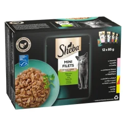Sheba Mini Filets Mix Selectie in Saus