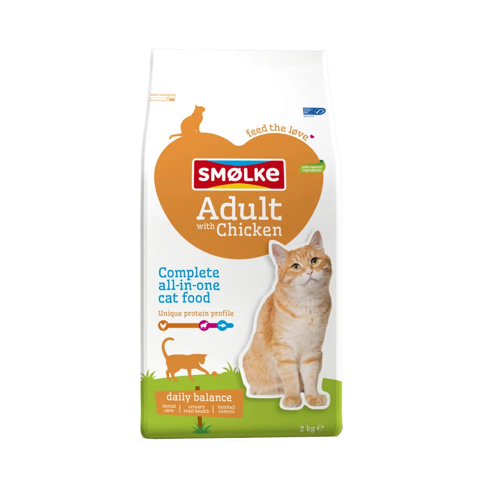 Smølke Kat Adult Kip & Rijst
