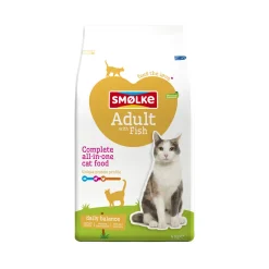 Smølke Kat Adult Vis & Rijst