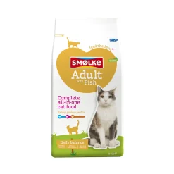 Smølke Kat Adult Vis & Rijst