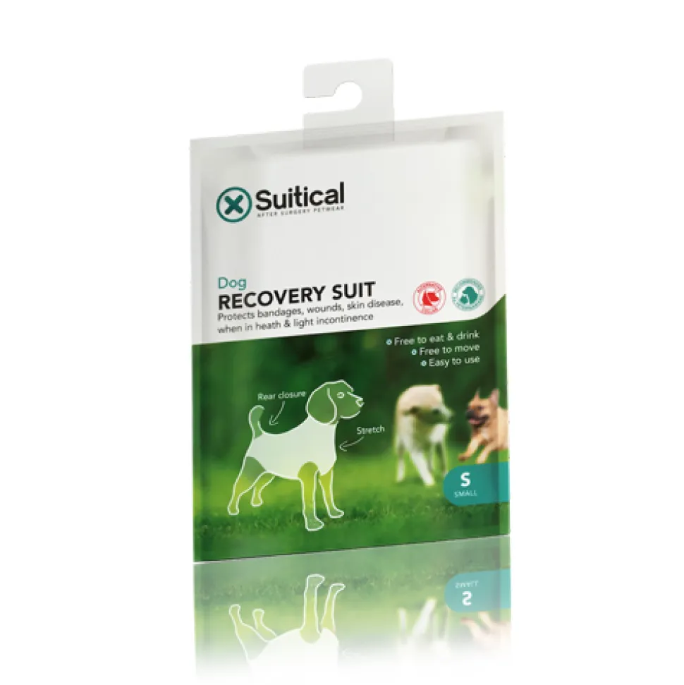 Suitical Recovery Suit Hond - Zwart