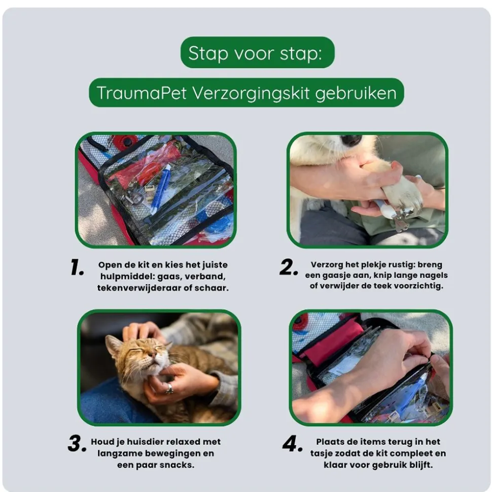 TraumaPet 19-delige Verzorgingskit