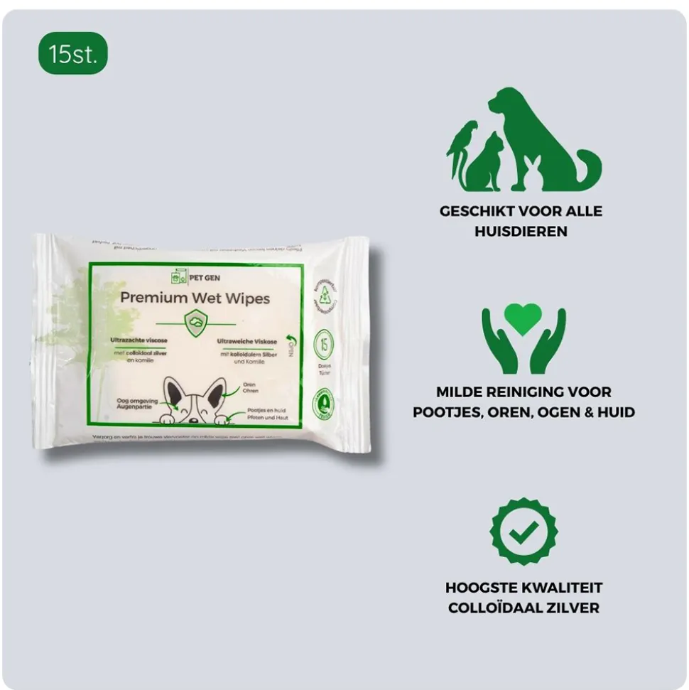 TraumaPet Premium Wet Wipes