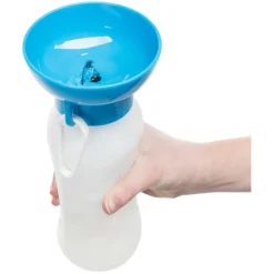 Trixie Drinkfles met Waterbak - Kunststof