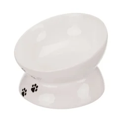 Trixie Ergonomische Voer- en Waterbak - Wit