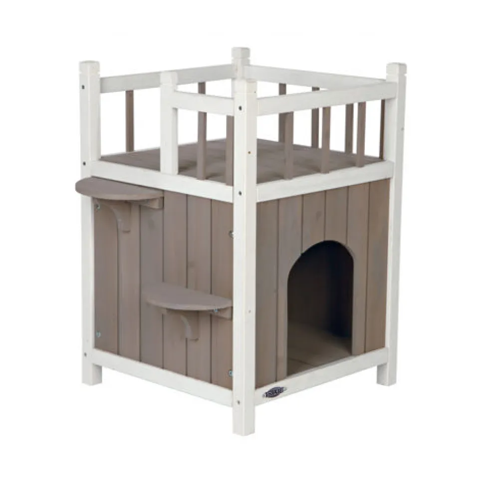 Trixie Natura Kattenhuis met Balkon