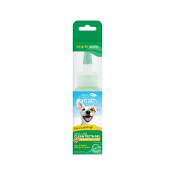 TropiClean - Fresh Breath OralCareGel Kit Peanut Butter - Dog