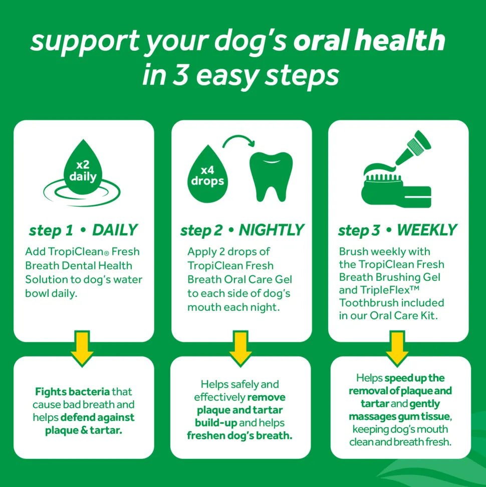 TropiClean - Fresh Breath Puppy Clean Teeth Gel