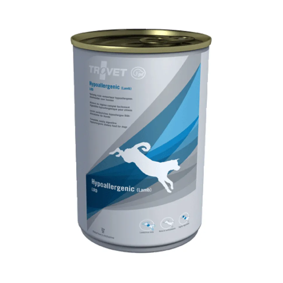 TROVET Hypoallergenic LRD (Lamb) Hond - Blik