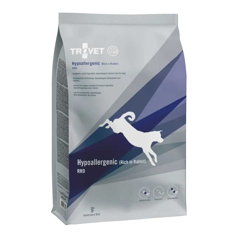 TROVET Hypoallergenic RRD (Rabbit) Hond