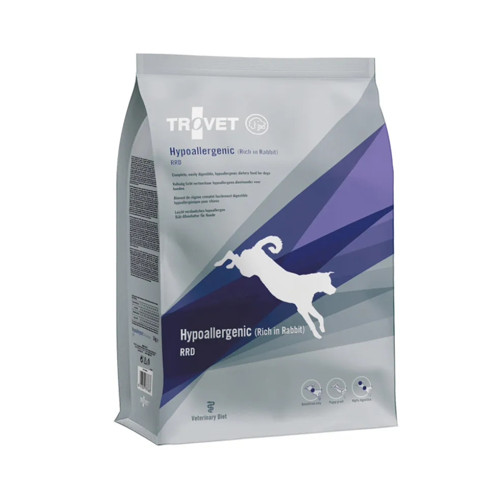 TROVET Hypoallergenic RRD (Rabbit) Hond