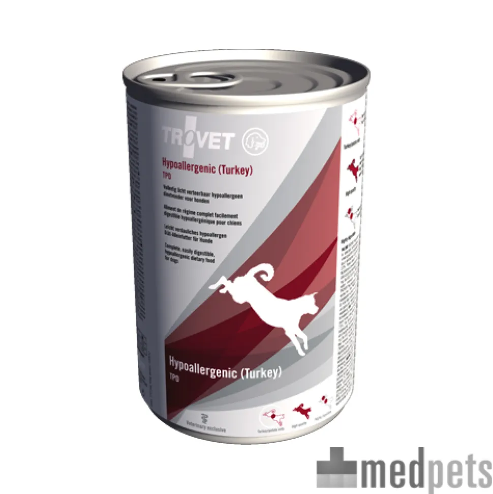 TROVET Hypoallergenic TPD (Turkey) Hond