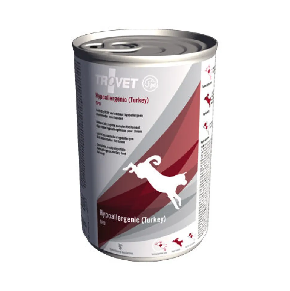 TROVET Hypoallergenic TPD (Turkey) Hond