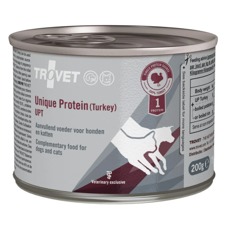 TROVET Unique Protein UPT (Turkey) - Hond/Kat