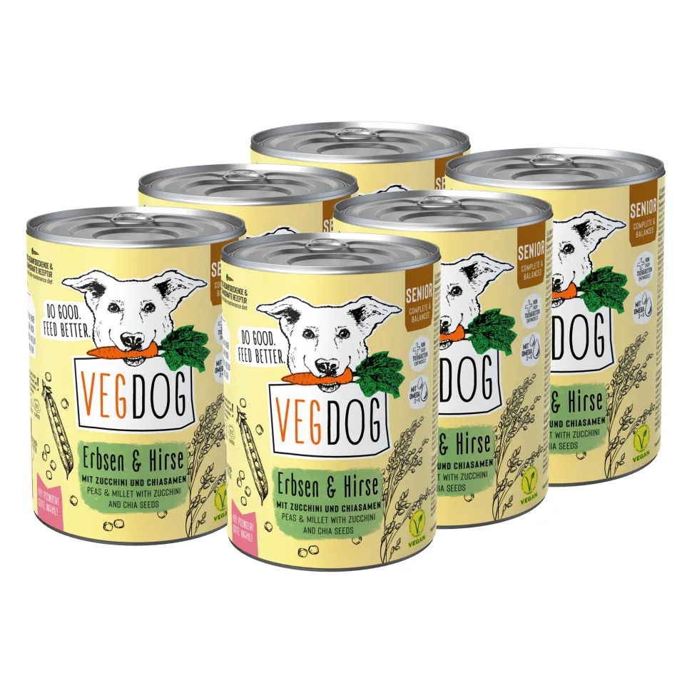 Vegdog Senior No1 Hondenvoer - Blik