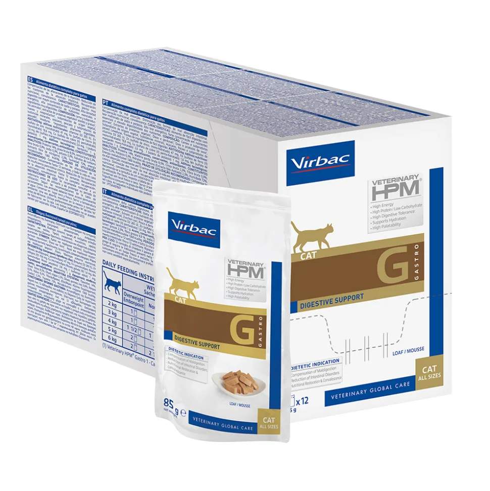 Veterinary HPM Cat Digestive Support - Maaltijdzakje