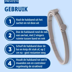 Virbac PreveXto Halsband Kat