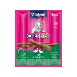Vitakraft Cat Stick Mini - Eend & Konijn