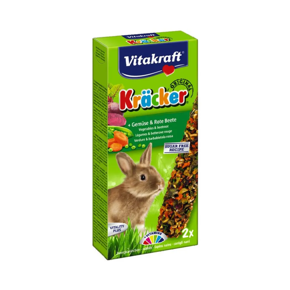 Vitakraft Dwergkonijn Kräcker Groente