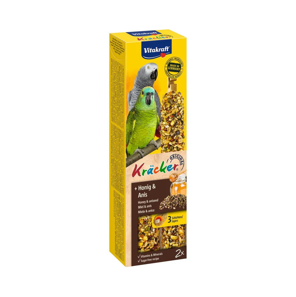 Vitakraft Papegaai Kräcker Honing
