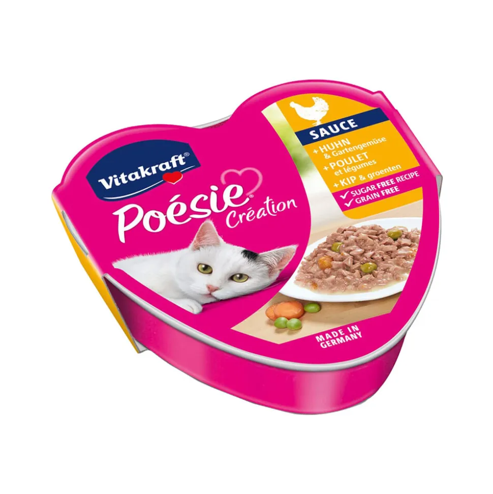 Vitakraft Poésie Kip & Groente in Saus