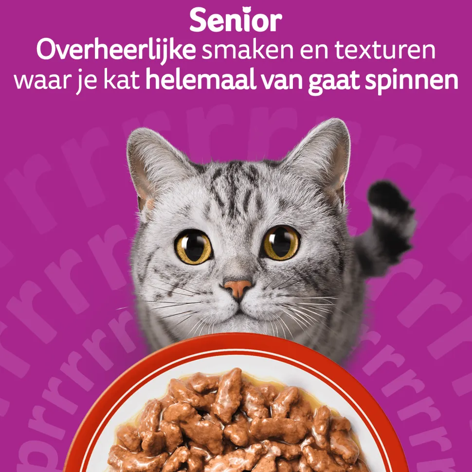 Whiskas 7+ Classic Selectie in saus