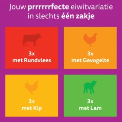 Whiskas 7+ Classic Selectie in saus