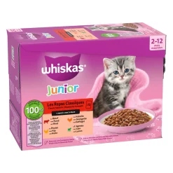 Whiskas Junior Natvoer - Classic