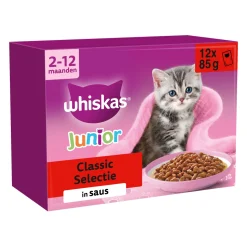 Whiskas Junior Natvoer - Classic