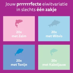 Whiskas 1+ Selectie - Multipacks