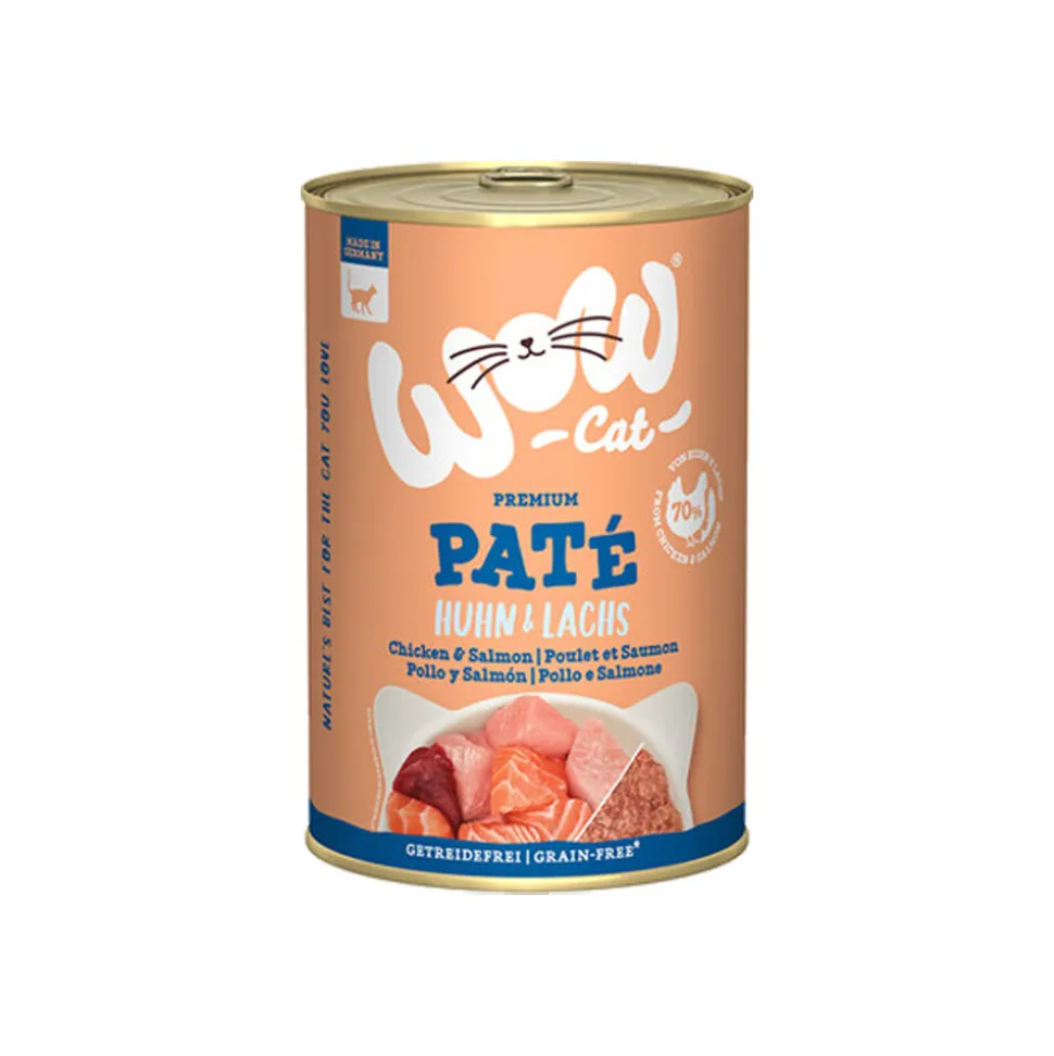 WOW Cat Wet Adult - Kip & Zalm