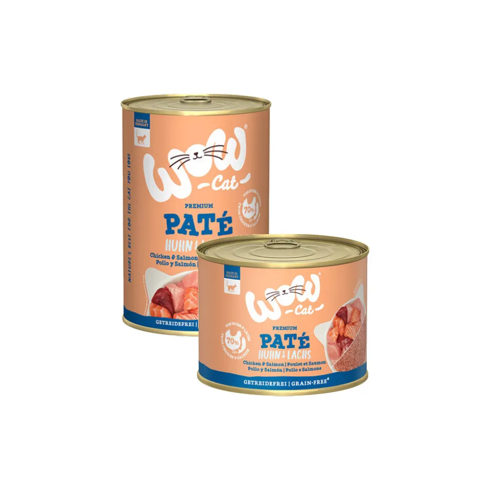 WOW Cat Wet Adult - Kip & Zalm