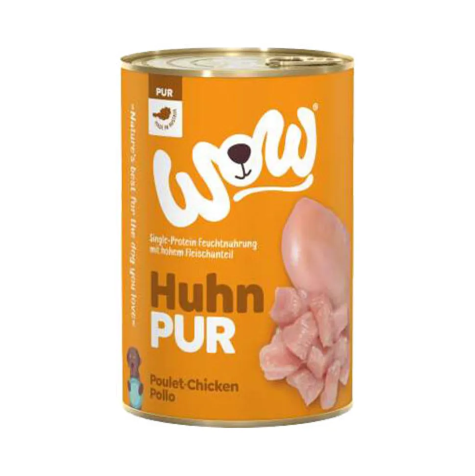 WOW! PUUR 100% Hondenvoer - Blik