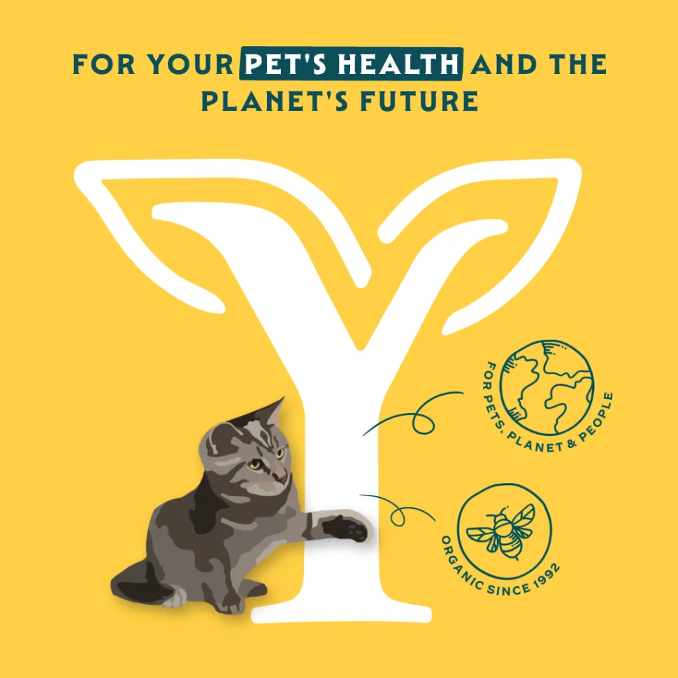 Yarrah - Bio Paté Kat - Kuipje - Kip en Rund