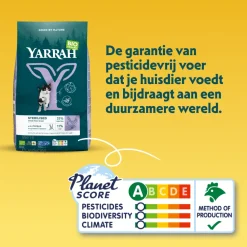 Yarrah - Droogvoer Gesteriliseerde Kat Tarwevrij Bio