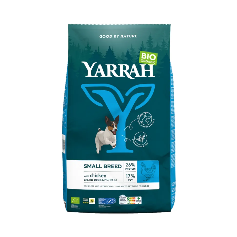 Yarrah - Droogvoer Hond voor kleine rassen Bio