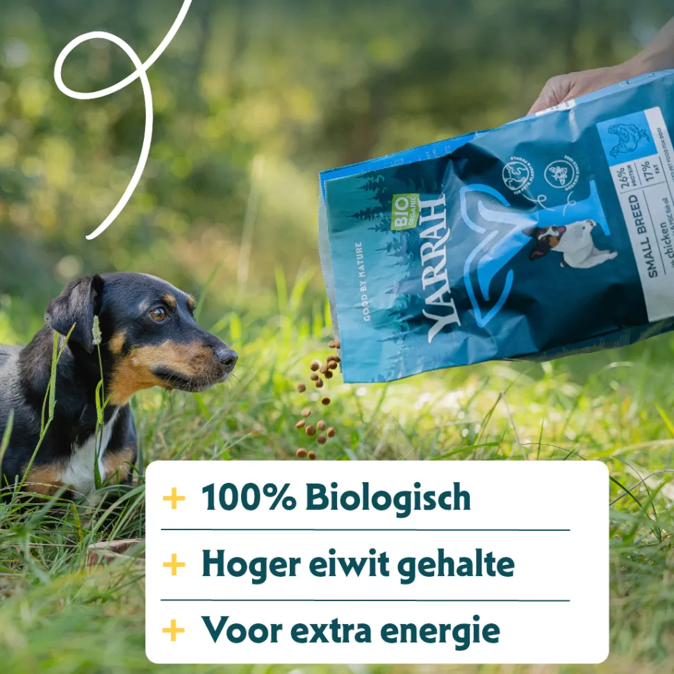 Yarrah - Droogvoer Hond voor kleine rassen Bio