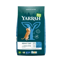 Yarrah - Droogvoer Kat met Vis Bio