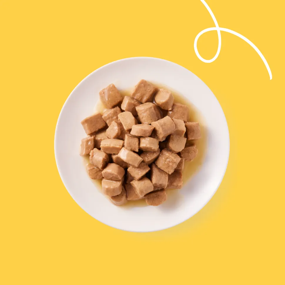 Yarrah - Natvoer Hond Blik Chunks met Rund Bio