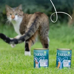 Yarrah - Natvoer Kat Blik Chunks met Kip & Kalkoen Bio